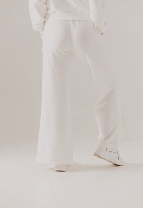 Pantalón Sudadera Marfil People Éxito