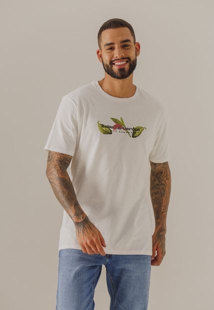 Camiseta Marfil-Multicolor People Éxito