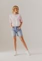 Blusa Blanco-Rosa People Éxito de People