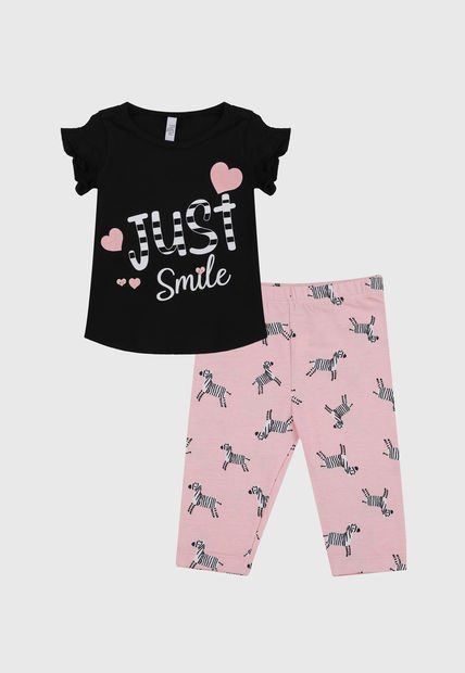 Conjunto Negro-Rosado People Éxito - Compra Ahora | Dafiti Colombia