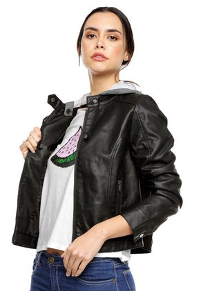 Chaqueta Negro-Gris People Éxito