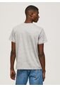 Camiseta Pepe Jeans Para Hombre Flag Logo N Color Gris de Pepe Jeans