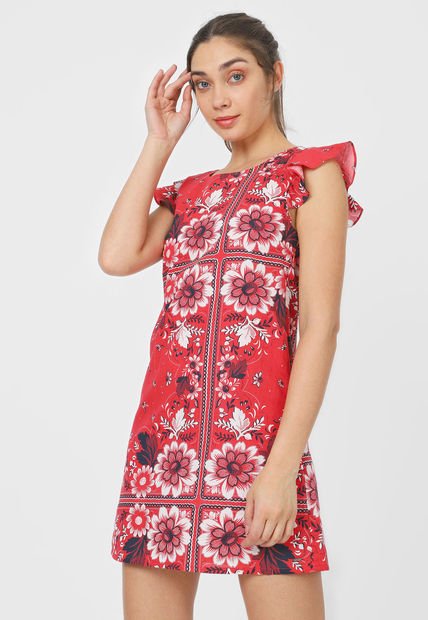 Vestido Rojo-Blanco-Azul Pepe Jeans