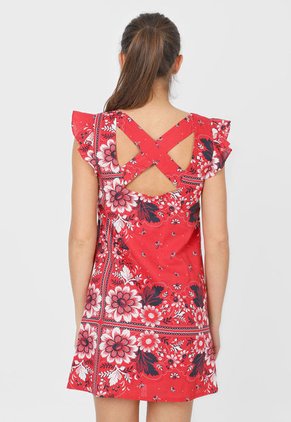 Vestido Rojo-Blanco-Azul Pepe Jeans