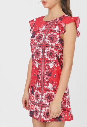 Vestido Rojo-Blanco-Azul Pepe Jeans