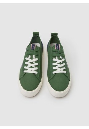 Tenis Pepe Jeans Allen Flag Para Hombre Color Verde