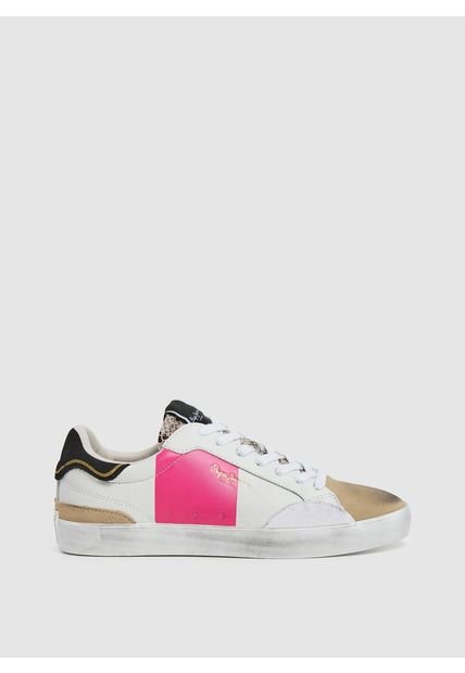 Lane Elle W Blanco Y Rosa Para Mujer Pepe Jeans