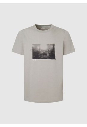 Camiseta Pepe Jeans Para Hombre Clark Color Verde Palma