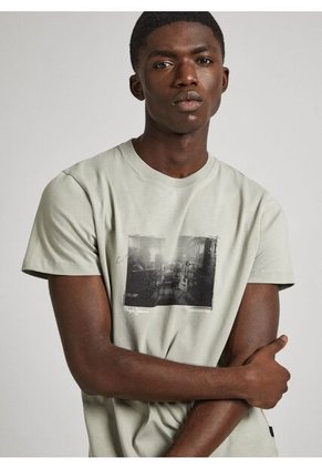 Camiseta Pepe Jeans Para Hombre Clark Color Verde Palma