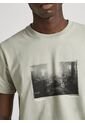 Camiseta Pepe Jeans Para Hombre Clark Color Verde Palma de Pepe Jeans