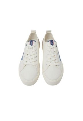 Tenis Pepe Jeans Allen Flag Para Hombre Color Blanco