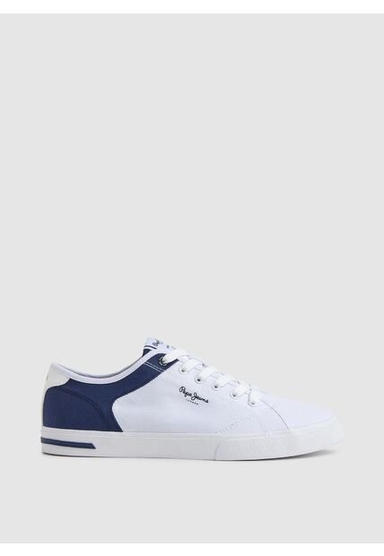Tenis Kenton Road M Blanco Y Azul Para Hombre