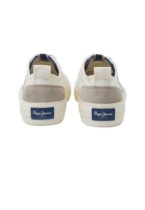 Tenis Pepe Jeans Allen Flag Para Hombre Color Blanco