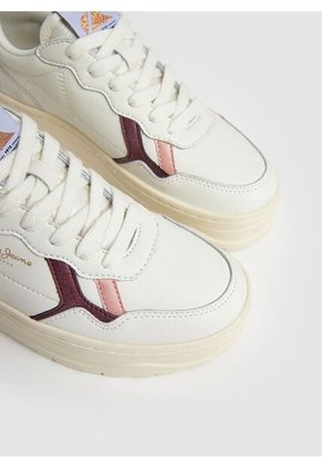 Tenis Pepe Jeans Kore Poppy W Para Mujer Blanco