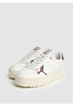 Tenis Pepe Jeans Kore Poppy W Para Mujer Blanco