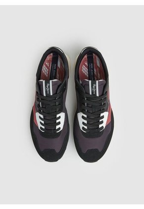 Tenis Pepe Jeans Hombre Foster Plug M Color Negro