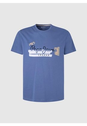 Camisetas Pepe Jeans Para Hombre RAFA Ozzy Blue
