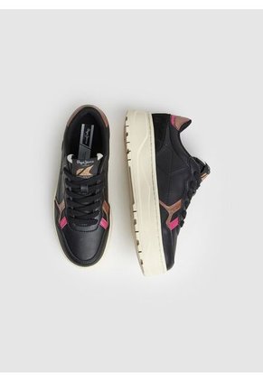 Tenis Kore Poppy W Para Mujer Color Negro
