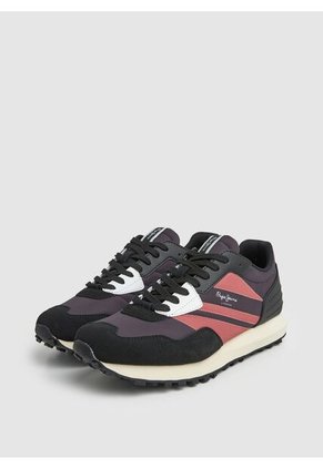 Tenis Pepe Jeans Hombre Foster Plug M Color Negro