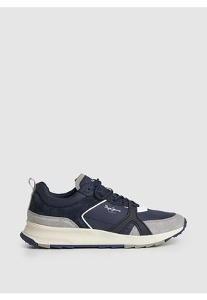 Tenis Pepe Jeans Joy Tech M Para Hombre Color Azul