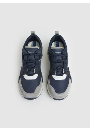 Tenis Pepe Jeans Joy Tech M Para Hombre Color Azul