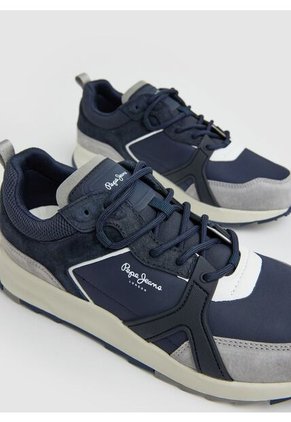 Tenis Pepe Jeans Joy Tech M Para Hombre Color Azul