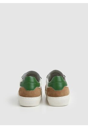 Yogi Street Blanco Y Café Para Hombre