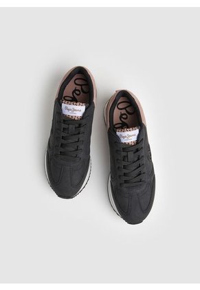 Tenis Rusper Minimal Negro Para Mujer