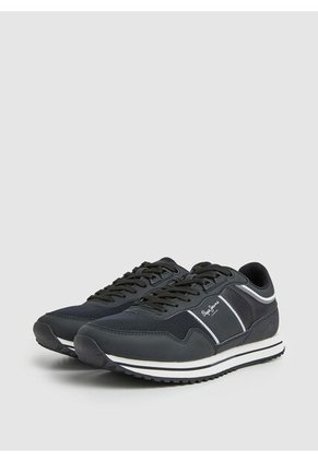Tenis Pepe Jeans Tour Club Para Hombre Color Negro