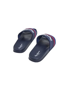 Sandalia Pepe Jeans Slider Portobello Color Azul Para Hombre