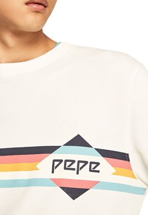 Buzo Blanco-Multicolor Pepe Jeans