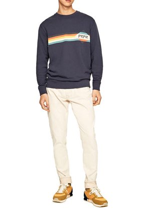 Buzo Azul-Naranja-Amarillo-Blanco Pepe Jeans