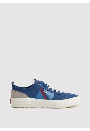 Tenis  Para Hombre Allen Flag Azul
