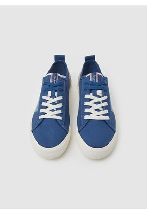 Tenis  Para Hombre Allen Flag Azul