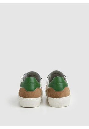 Tenis Pepe Jeans Yogi Street Blanco Y Café Para Hombre