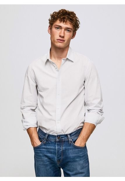 Camisa Pepe Jeans Para Hombre LAURENCE Bleach Blue