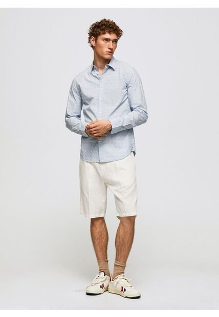 Camisa Pepe Jeans Para Hombre LOVEJOY Bleach Blue