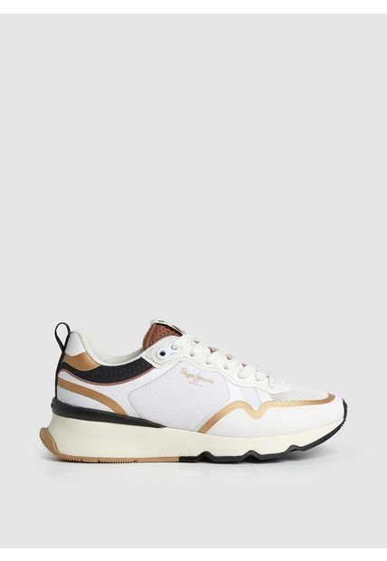 Brit Pro Nice Blanco Y Dorado Para Mujer