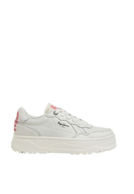 Tenis Pepe Jeans Kore Love W Color Blanco Para Mujer