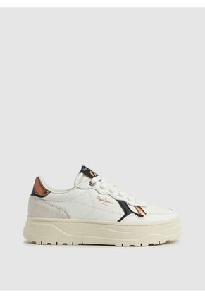 Tenis Pepe Jeans Kore Retry W Para Mujer Blanco