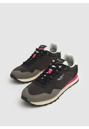 Tenis Pepe Jeans Natch W Para Mujer Color Negro