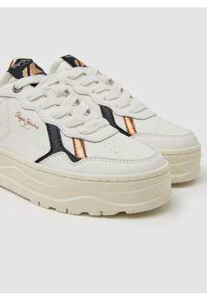 Tenis Pepe Jeans Kore Retry W Para Mujer Blanco
