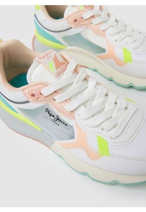 Tenis Pepe Jeans Brit Pro Bright W Para Mujer Color Blanco