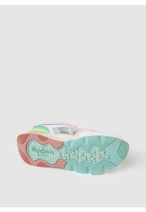 Tenis Pepe Jeans Brit Pro Bright W Para Mujer Color Blanco