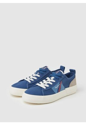 Tenis Pepe Jeans Allen Flag Para Hombre Color Azul