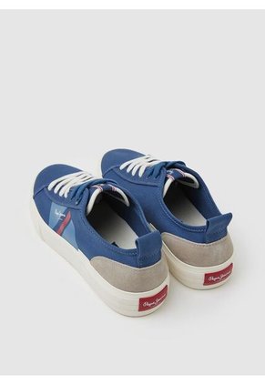 Tenis Pepe Jeans Allen Flag Para Hombre Color Azul