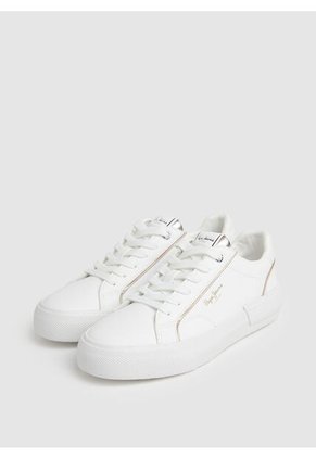 Tenis Pepe Jeans Allen Low Para Mujer Color Blanco