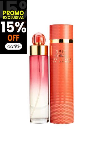 Perfume 360 Coral De Perry Ellis Para Mujer 200 Ml Perry Ellis