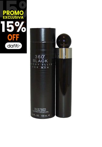 Perfume 360 Black De Perry Ellis Para Hombre 100 Ml Perry Ellis