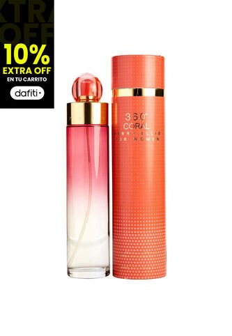 Perfume 360 Coral De Perry Ellis Para Mujer 200 Ml Perry Ellis